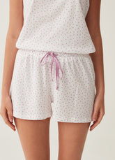 Ovs Short Polka Dot Pyjamas In Cotton
